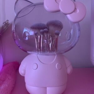 Cute Kitty Makeup Brush Holder